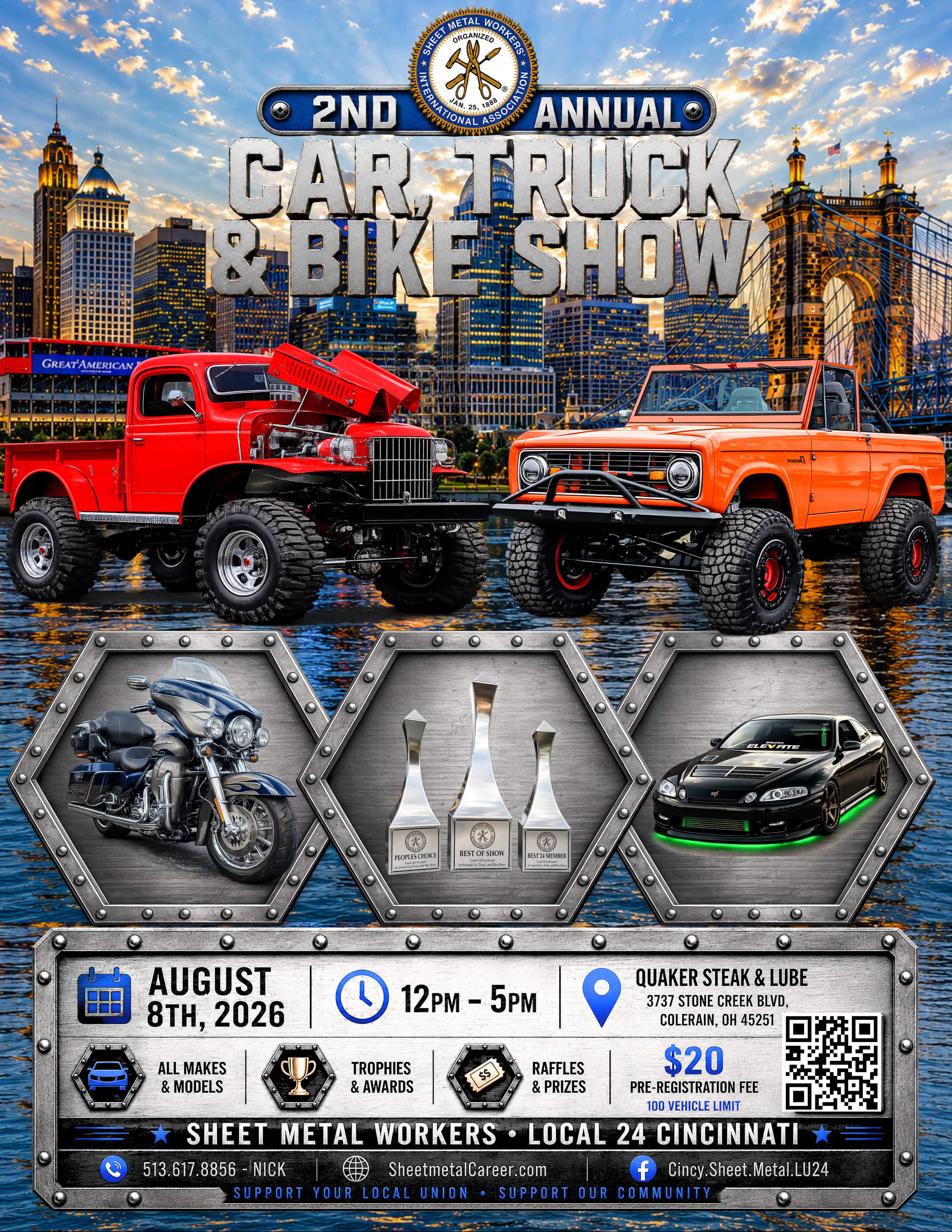 L24 Cincy Car Show Flyer